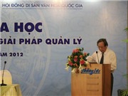 Bóng đá anh, ngoại hạng anh, lịch thi đấu euro 2012, “Cần sớm khảo sát kỹ toàn bộ hệ thống lễ hội Việt Nam”
